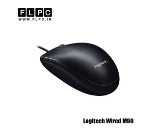 ماوس با سیم لاجیتک مدل Logitech M90 مشکی