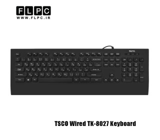 کیبورد با سیم تسکو مدل TSCO TK-8027