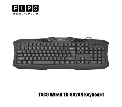 کیبورد با سیم تسکو مدل TSCO 8020N