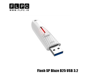 فلش مموری 32 گیگابایت Silicon Power مدل Blaze B25 سفید