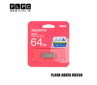 فلش مموری 64 گیگابایت Adata مدل ROYAL UR350 نقره ای