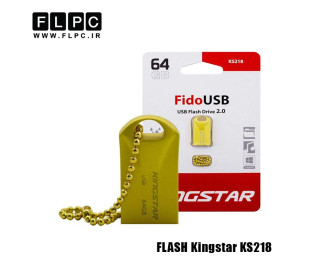 فلش مموری 64 گیگابایت Kingstar مدل Fido KS218 طلایی