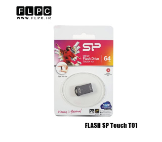 فلش مموری 64 گیگابایت Silicon Power مدل TOUCH T01 نقره ای