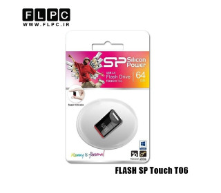 فلش مموری 64 گیگابایت Silicon Power مدل TOUCH T06 مشکی