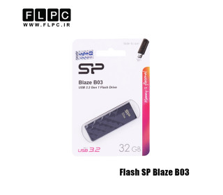 فلش مموری 32 گیگابایت Silicon Power مدل BLAZE B03 مشکی