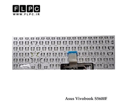 کیبورد لپ تاپ ایسوس Asus Vivobook S5600F مشکی- اینترکوچک- بدون فریم- با دکمه پاور