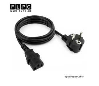 کابل برق سه پین کامپیوتر طول 1.2 متر