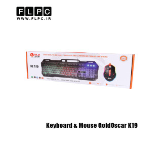 کیبورد و موس گلد اسکار مدل GoldOscar K19