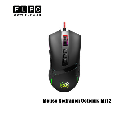 ماوس با سیم ردراگون مدل Redragon Octopus M712