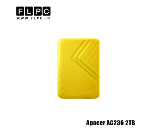 هارد اکسترنال اپیسر مدل Apacer AC236 2TB زرد