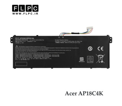 باتری لپ تاپ ایسر Acer AP18C4K _4350mAh برند Linus