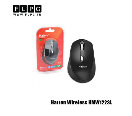 ماوس بی سیم هترون مدل Hatron Wireless HMW122SL مشکی