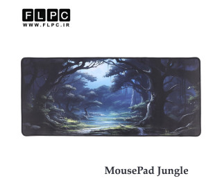 پد موس گیمینگ طرح جنگل سایز 30*70 سانتی متر