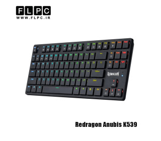کیبورد بی سیم/باسیم ردراگون مدل Redragon Anubis K539 مشکی