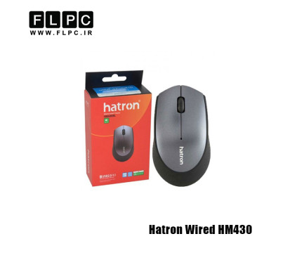 ماوس با سیم هترون مدل Hatron HM430SL مشکی