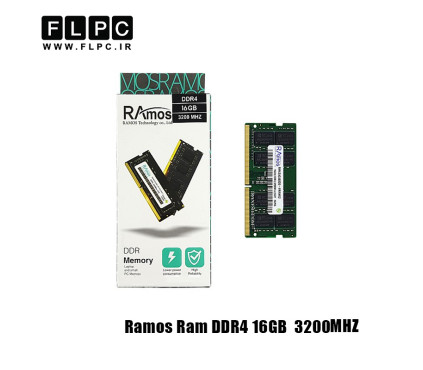 رم لپ تاپ 16 گیگ Ramos DDR4 (3200)