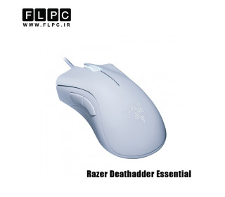 ماوس با سیم ریزر مدل Razer Deathadder essential سفید
