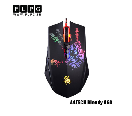 ماوس با سیم ای فورتک بلادی مدل A4TECH Bloody A60