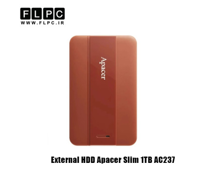 هارد اکسترنال 1 ترابایت Apacer مدل AC237 قرمز