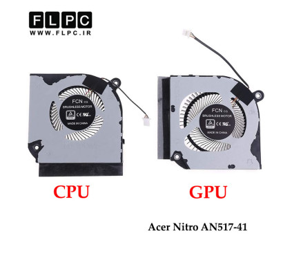 فن لپ تاپ ایسر Acer Nitro AN517-41 _5V چهارسیم- اورجینال