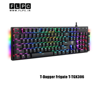 کیبورد گیمینگ تی دگرمدل T-Dagger FRIGATE T-TGK306-RGB