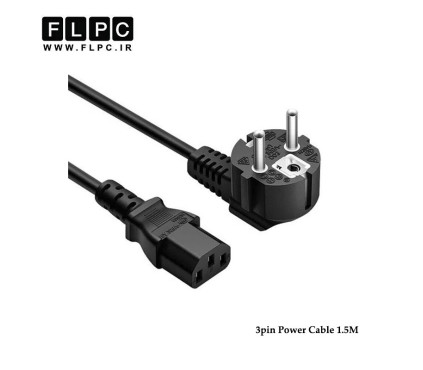 کابل برق سه پین کامپیوتر مدل X-VOX طول 1.5 متر