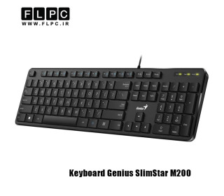 کیبورد اداری ، مدیریتی جنیوس مدل Genius SlimStar M200