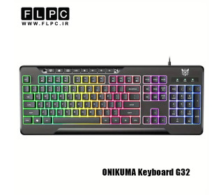 کیبورد با سیم گیمینگ اونیکوما مدل ONIKUMA G32