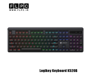 کیبورد باسیم/بی سیم گیمینگ لاجیکی مدل Logikey K520B