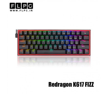 کیبورد مکانیکال گیمینگ ردراگون مدل Redragon K617 FIZZ