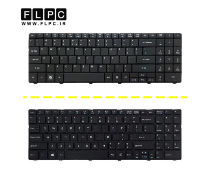 کیبورد لپ تاپ ایسر Acer Aspire 5332 مشکی