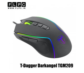 ماوس با سیم گیمینگ تی دگر مدل T-Dagger Darkangel TGM209