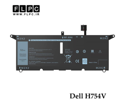 باتری لپ تاپ دل Dell H754V _6500mAh اورجینال