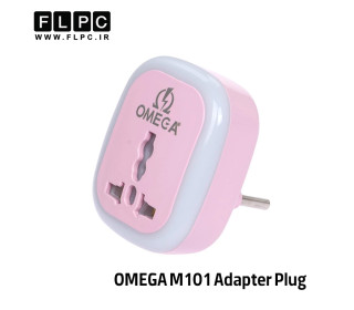 تبدیل برق 3 به 2 LED دار امگا Omega M101