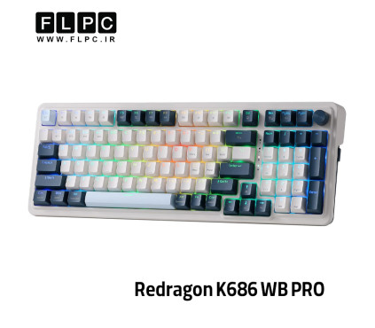 کیبورد ردراگون مدل EISA K686 WB PRO-سوئیچ قرمز
