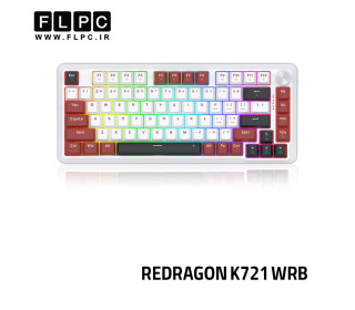 کیبورد گیمینگ ردراگون Redragon K721 WRB (STORM HUNTER)