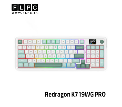 کیبورد بی سیم گیمینگ ردراگون Redragon K719 WG (GALATIN PRO)