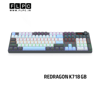 کیبورد گیمینگ ردراگون Redragon K718 GB-R (CAESURA)