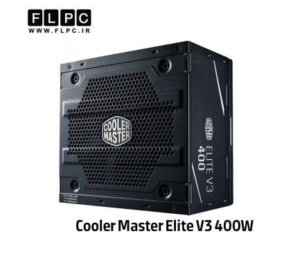 منبع تغذیه کامپیوتر کولر مستر مدل Elite V3 توان 400 وات