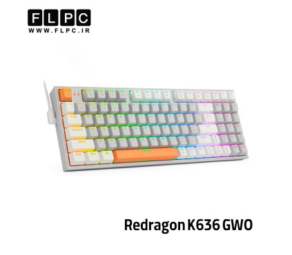کیبورد گیمینگ ردراگون سوئیچ قرمزRedragon K636 GWO (KITAVA)
