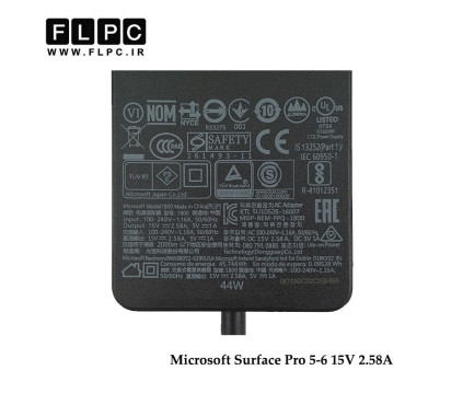 آداپتور تبلت مایکروسافت Microsoft Surface Pro 5-6 15V 2.58A Org