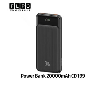 پاوربانک یوسمز مدل Usams CD199 ظرفیت 20000 میلی آمپر ساعت