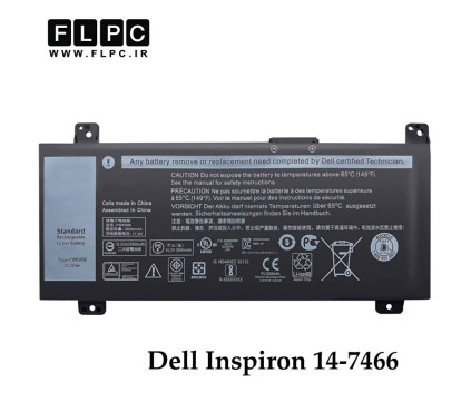 باتری لپ تاپ دل Dell Inspiron 14-7466 _3600mAh برند MM