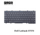 کیبورد لپ تاپ دل DELL Latitude E7270 مشکی- اینترکوچک- بدون فریم