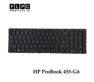 کیبورد لپ تاپ اچ پی HP ProBook 455-G6 مشکی- اینترکوچک- بدون فریم