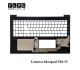 قاب دور کیبورد لپ تاپ لنوو Lenovo Ideapad 520-15 _Cover C نقره ای- Space بزرگ- بدون فینگر پرینت