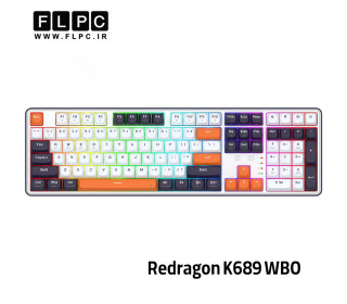 کیبورد گیمینگ ردراگون Redragon K689 WBO (WYVERN PRO) سوئیچ سبز