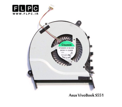 فن لپ تاپ ایسوس Asus VivoBook S551 چهارسیم- اورجینال