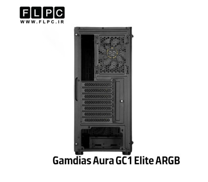 کیس کامپیوتر Case Gamdias Aura GC1 Elite ARGB Black