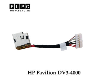 جک برق لپ تاپ اچ پی HP Pavilion DV3-4000 _FL131 با کابل